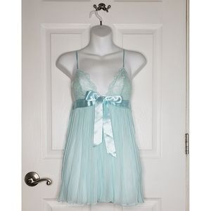 Victoria's Secret Baby Doll Cover Up - Light Blue